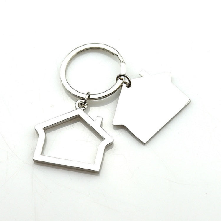 2 PCS Creative House Keychain Cottage Small Gift Pendant by buy2fix
