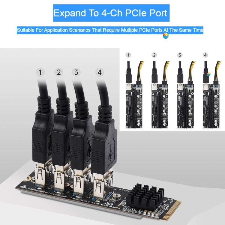Waveshare PCIe X1 to PCIe X16 Expander, Using With M.2 to PCIe 4-Ch Expander, 24003 by Waveshare