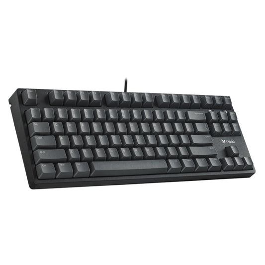 Rapoo V860 Desktop Wired Gaming Mechanical Keyboard, Specifications:87 Keys(Red Shaft) by Rapoo