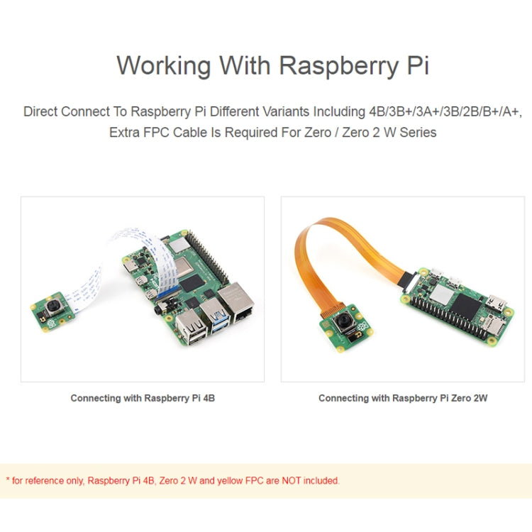 Waveshare For Raspberry Pi Camera Module 3, High Resolution, Auto-Focus 12MP, IMX708, 75° FOV, 23943 - Raspberry Pi Accessories by buy2fix | Online Shopping UK | buy2fix