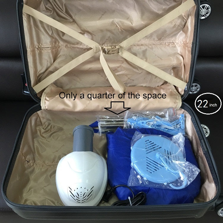Foldable Free Installation Portable Household Mini Clothes Dryer(Blue) - Dryers & Accessories by buy2fix | Online Shopping UK | buy2fix