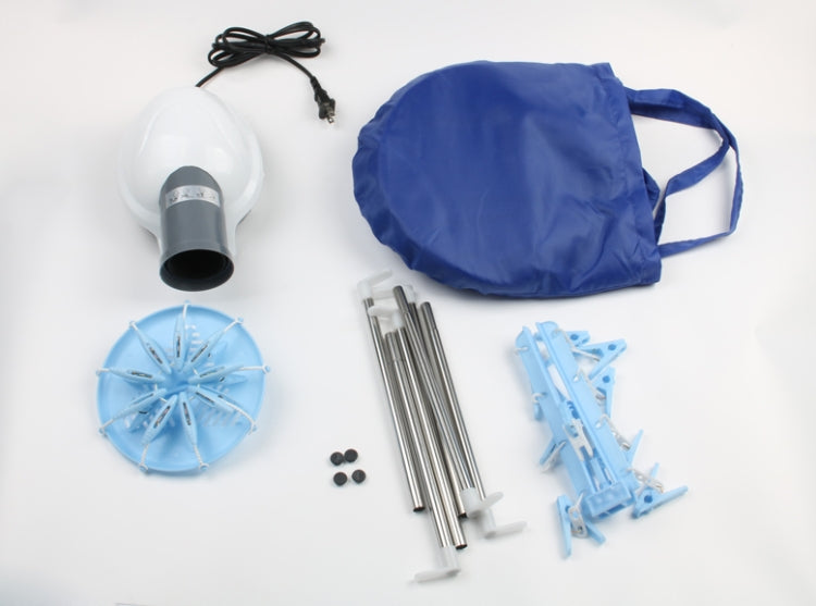 Foldable Free Installation Portable Household Mini Clothes Dryer(Blue) - Dryers & Accessories by buy2fix | Online Shopping UK | buy2fix