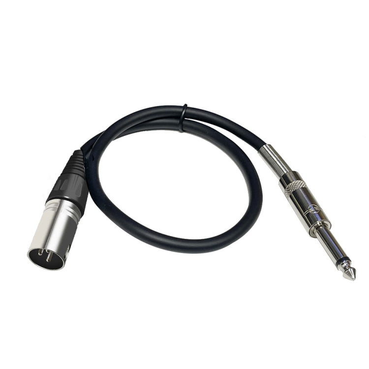 6.35mm Caron Male To XLR 2pin Balance Microphone Audio Cable Mixer Line, Size:10m - Microphone Audio Cable & Connector by buy2fix | Online Shopping UK | buy2fix