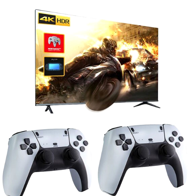 M8 Pro Y3Lite U8 Plus For PS1 2.4G Wireless Dual Gamepad(White) - Pocket Console by ANBERNIC | Online Shopping UK | buy2fix