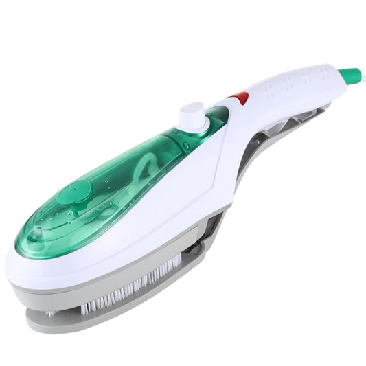 Handheld Garment Steamer Brush Portable Clothes Steam Iron, EU Plug 220V(Green) by buy2fix
