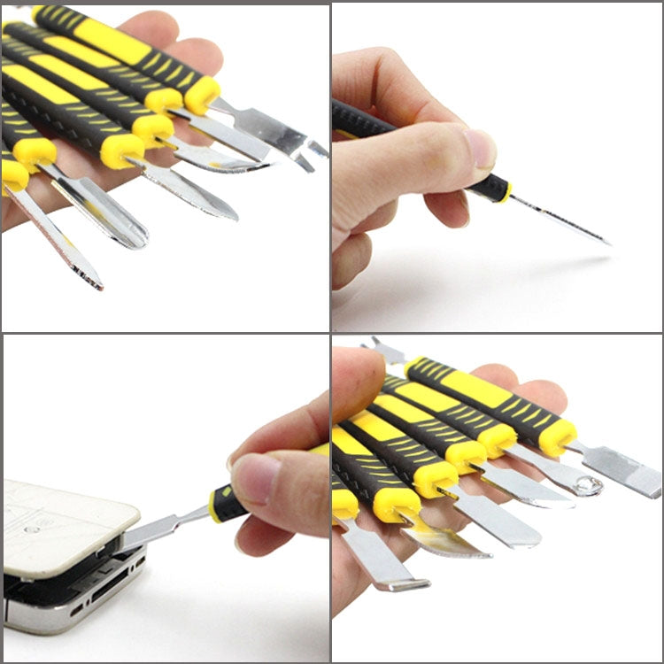 6 in 1 Metal Crowbar Disassembly Bar Mobile Phone Digital Home Appliance Product Opening Tool - Crowbar by buy2fix | Online Shopping UK | buy2fix
