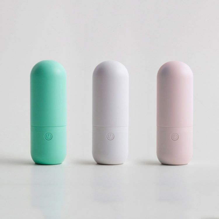 USB Charging Handheld Mini Folding Fan Desktop Fan(Pink) by buy2fix