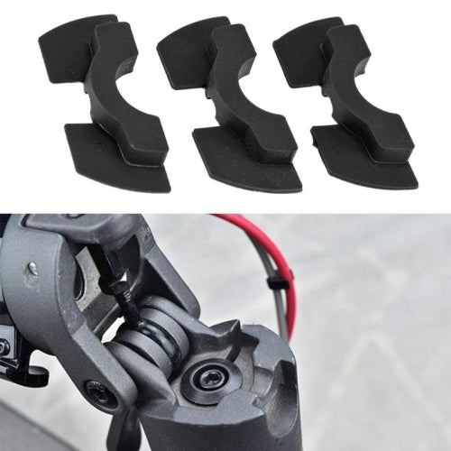 3 PCS Shock Absorption Shockproof Standing Handle Rubber Damper for Xiaomi Mijia M365 Electric Scooter(Black) - Accessories & Parts by buy2fix | Online Shopping UK | buy2fix