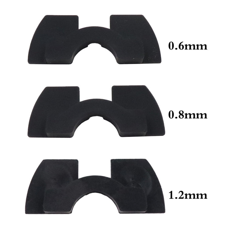 3 PCS Shock Absorption Shockproof Standing Handle Rubber Damper for Xiaomi Mijia M365 Electric Scooter(Black) - Accessories & Parts by buy2fix | Online Shopping UK | buy2fix