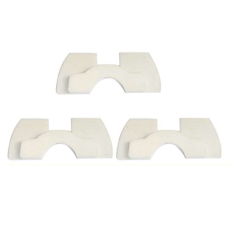 3 PCS Shock Absorption Shockproof Standing Handle Rubber Damper for Xiaomi Mijia M365 Electric Scooter(White) - Accessories & Parts by buy2fix | Online Shopping UK | buy2fix