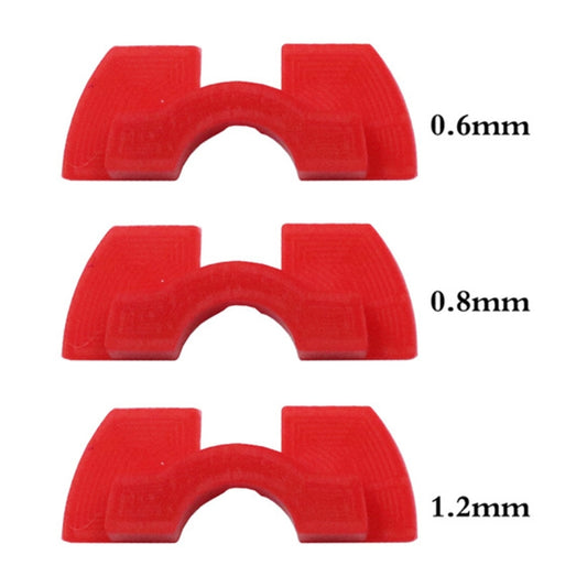 3 PCS Shock Absorption Shockproof Standing Handle Rubber Damper for Xiaomi Mijia M365 Electric Scooter(Red) by buy2fix