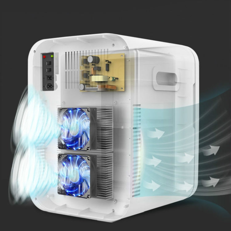 Somate SMT-8L Digital Display Car Home Dual-use Mini Refrigerator, Color:Blue, Specification:CN Plug - Refrigerators & Accessories by buy2fix | Online Shopping UK | buy2fix