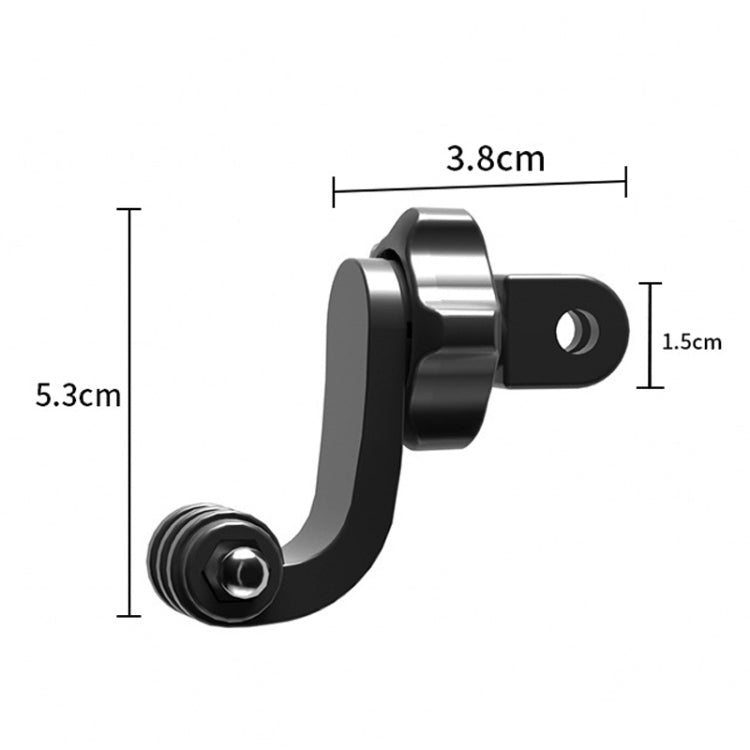 TELESIN Centered Universal Bend Arm Sports Camera Accessories For GoPro HERO11 Black / HERO9 Black / DJI Osmo Action 3 - Holder by buy2fix | Online Shopping UK | buy2fix