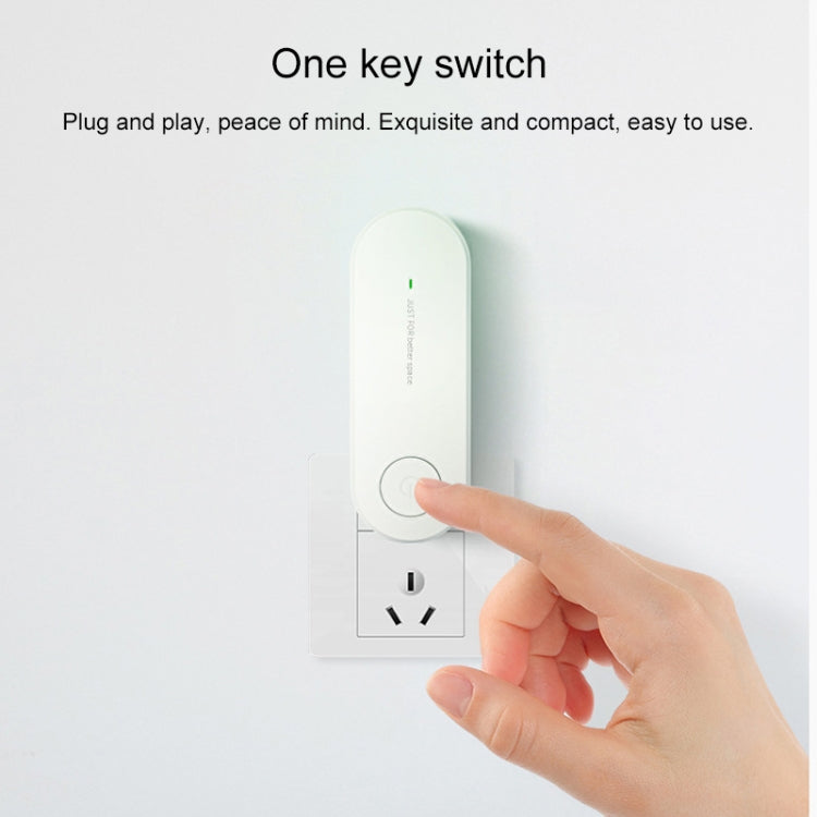 Mini Anion Air Purifier Smoke PM2.5 Remove Toilet Kitchen Air Purifier, Plug Type:EU Plug(White) - Air Purifiers & Accessories by buy2fix | Online Shopping UK | buy2fix