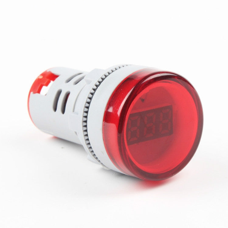 AD16-22DSV  Mini Digital Display 60-500V General Indicator AC Voltmeter, Open Hole: 22mm(Red) - Current & Voltage Tester by buy2fix | Online Shopping UK | buy2fix