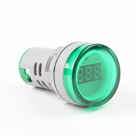 AD16-22DSV  Mini Digital Display 60-500V General Indicator AC Voltmeter, Open Hole: 22mm(Green) - Current & Voltage Tester by buy2fix | Online Shopping UK | buy2fix