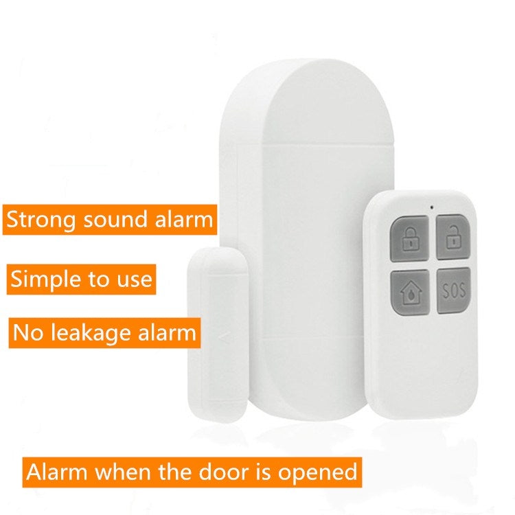 MC-02 Household Door And Window Anti-theft Alarm Remote Control Wireless Door Magnetic Alarm - Door Window Alarm by buy2fix | Online Shopping UK | buy2fix