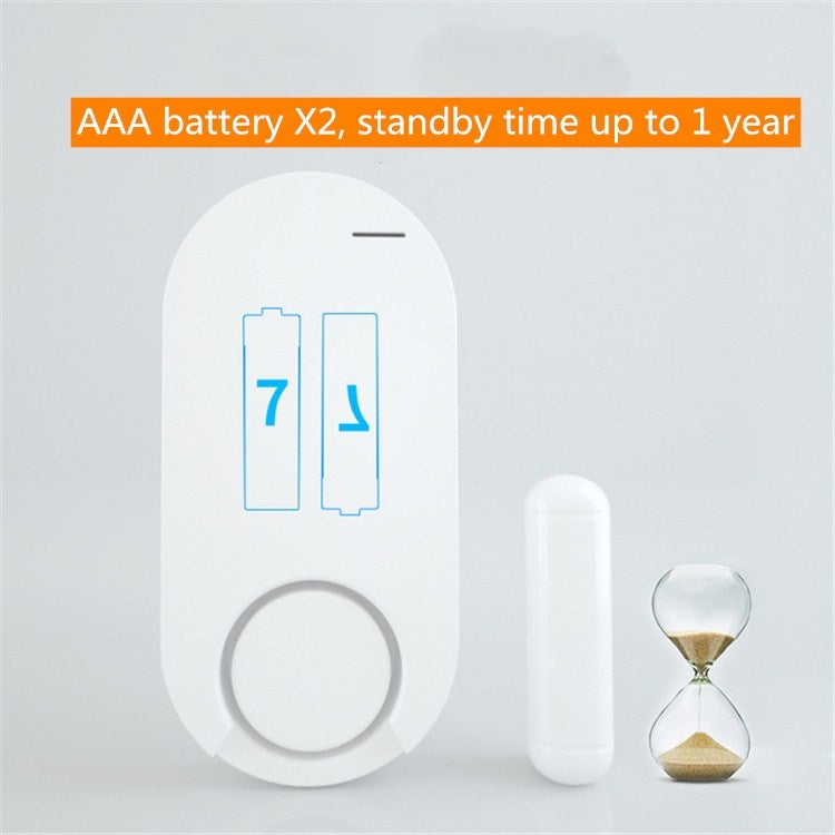 MC-02 Household Door And Window Anti-theft Alarm Remote Control Wireless Door Magnetic Alarm - Door Window Alarm by buy2fix | Online Shopping UK | buy2fix
