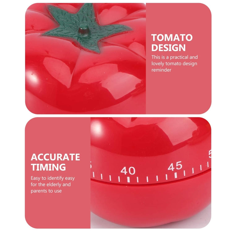 Creative Cute Tomato Shape Kitchen Mechanical Timer Alarm Reminder - Digital Countdown by buy2fix | Online Shopping UK | buy2fix