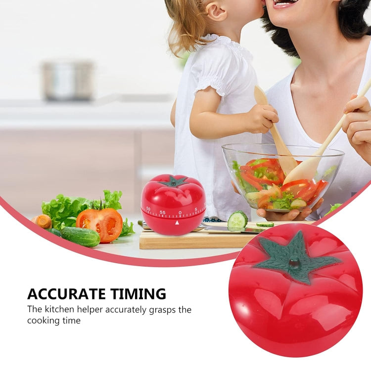 Creative Cute Tomato Shape Kitchen Mechanical Timer Alarm Reminder - Digital Countdown by buy2fix | Online Shopping UK | buy2fix