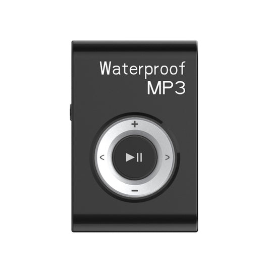 C26 IPX8 Waterproof Swimming Diving Sports MP3 Music Player with Clip & Earphone, Support FM, Memory:8GB(Black) - MP3 Player by buy2fix | Online Shopping UK | buy2fix