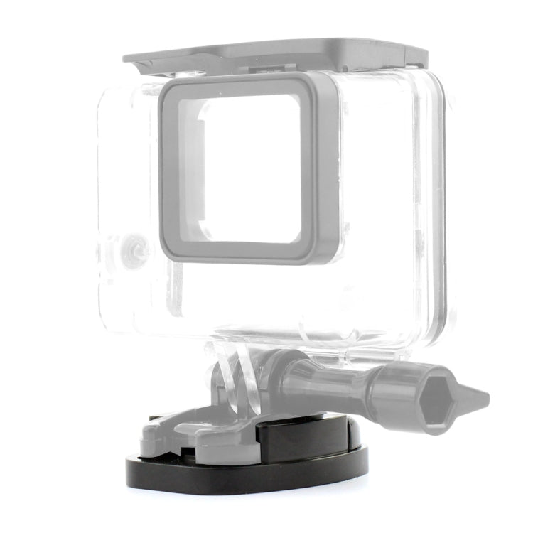 4 Holes Aluminum Quick Release Tripod Mount Base For Sports Camera, Color: Black Embedded Nut by buy2fix
