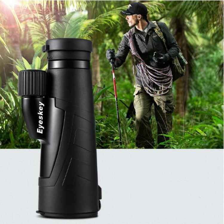 Eyeskey Outdoor HD Portable Monocular Binoculars Mobile Telescope Low-light Night Vision Monoscope Fishing Telescope(10X42) by Eyeskey