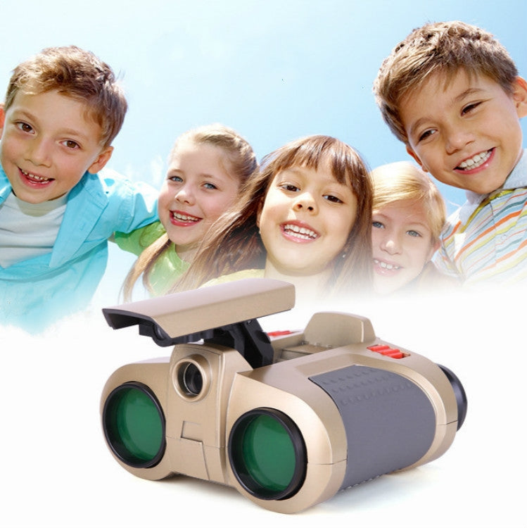 Children Night Vision Device 4X30 Binoculars with Lights Adjustable Focus Telescope - Binoculars by buy2fix | Online Shopping UK | buy2fix