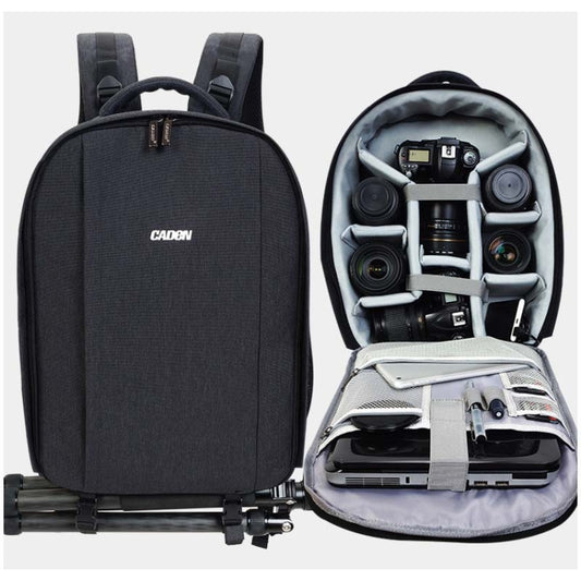 CADeN USB SLR Camera Bag Professional Waterproof Portable Unisex Camera Bag by CADeN