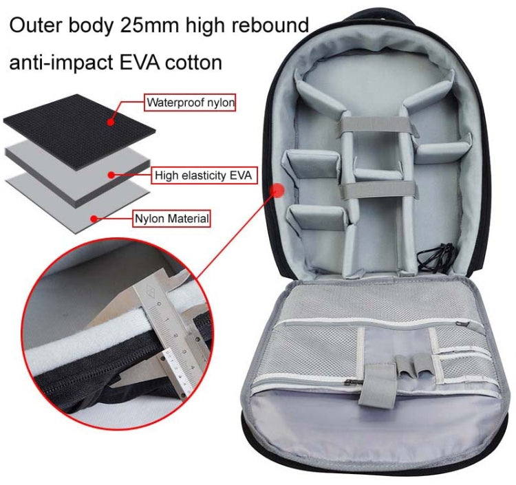 CADeN USB SLR Camera Bag Professional Waterproof Portable Unisex Camera Bag - Backpack by CADeN | Online Shopping UK | buy2fix