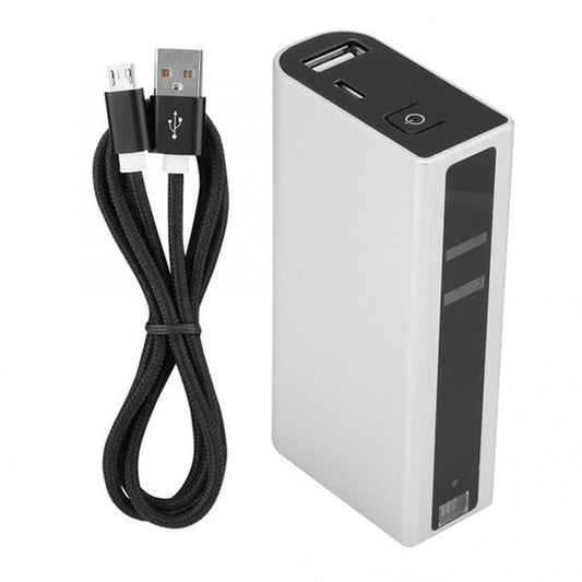 MINI F3 Bluetooth Charging Treasure Laser Virtual Projection 2 in 1 Keyboard(Silver) by buy2fix