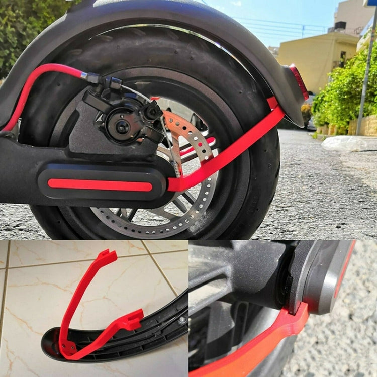 For Xiaomi M365 Pro Scooter Rear Mudguard Bracket(White) - Accessories & Parts by buy2fix | Online Shopping UK | buy2fix