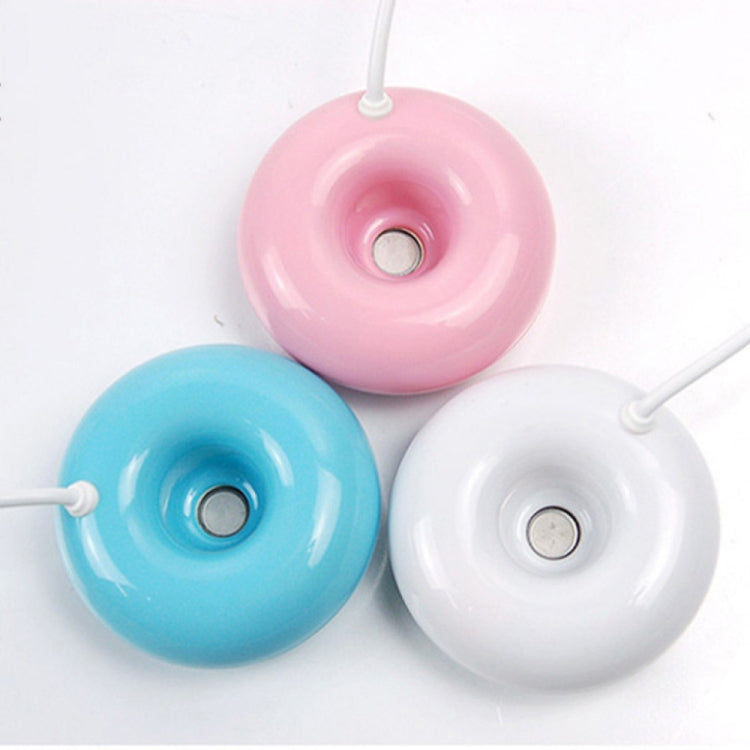 Donut Shape Mini USB Air Humidifier Aroma Diffuser Purifier(White) by buy2fix
