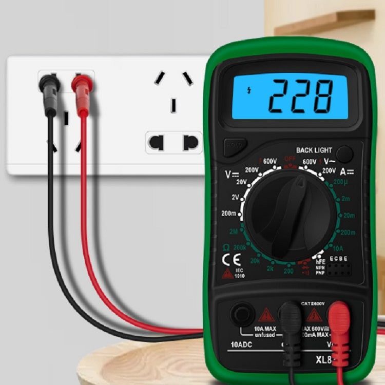 XL830L Portable Handheld Digital Multimeter Current and Voltage Test Meter - Current & Voltage Tester by buy2fix | Online Shopping UK | buy2fix