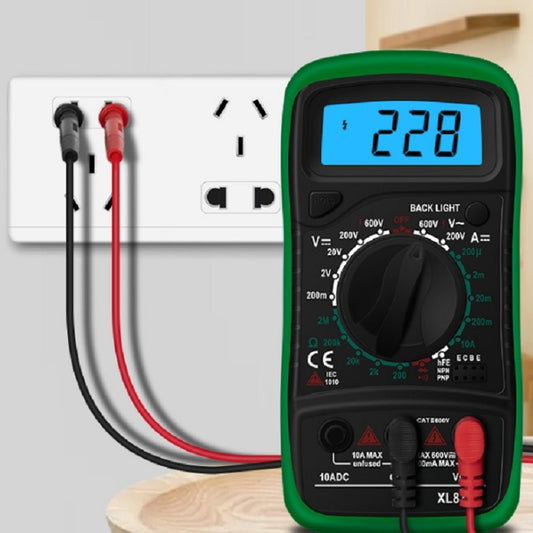 XL830L Portable Handheld Digital Multimeter Current and Voltage Test Meter - Current & Voltage Tester by buy2fix | Online Shopping UK | buy2fix