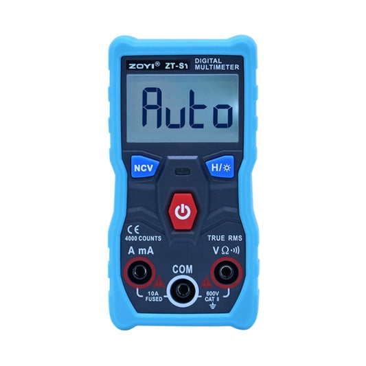 ZOYI ZT-S1 Intelligent Digital Multimeter Automatic Capacitance Ammeter(Blue Standard) - Digital Multimeter by buy2fix | Online Shopping UK | buy2fix