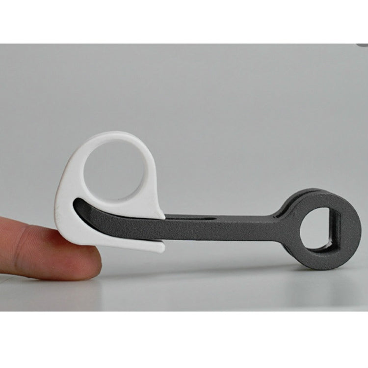 2pcs Scooter Accessories Folding Wrench Protector for Xiaomi M365(White) - Accessories & Parts by buy2fix | Online Shopping UK | buy2fix