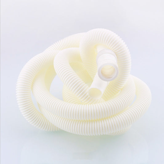 18mm Diameter Plastic Drain Pipe Water Outlet Extension Hose with Clamp for Semi-automatic Washing Machine / Air Conditioner, Size:5m Length by buy2fix