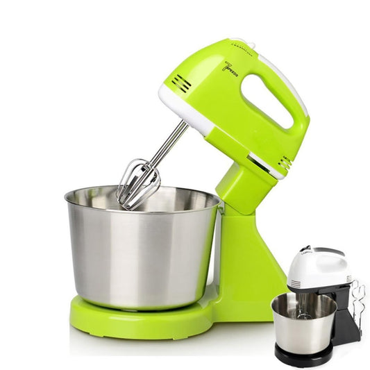 Portable Blender Electric Dough Cake Mixer Egg Whisk Baking Whipping Cream Machine EU Plug (Green) by buy2fix