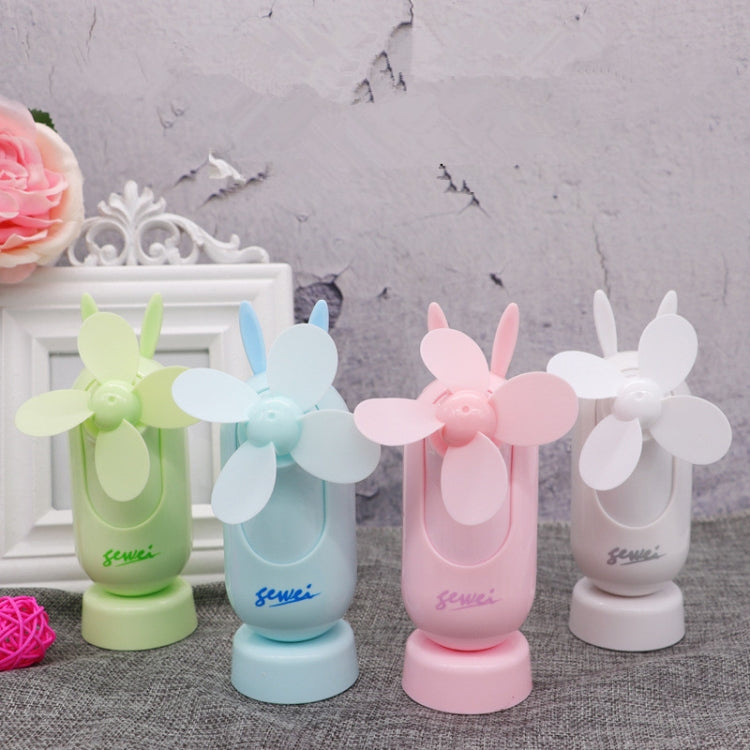 Portable USB Charging Silent Handheld Fan(Blue) by buy2fix