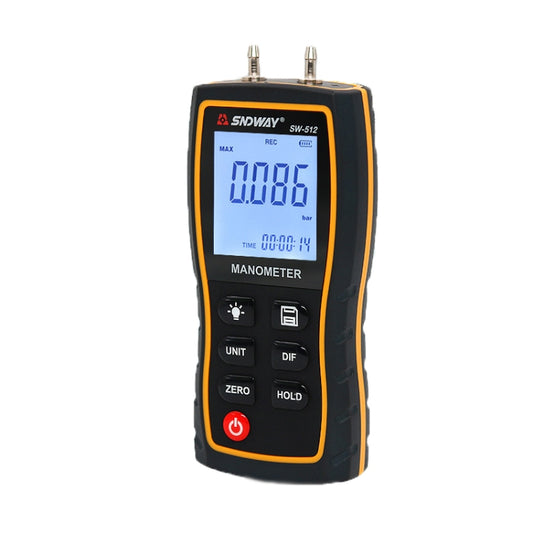 SNDWAY SW512 High Precision Digital Positive and Negative Differential Pressure Tester by SNDWAY