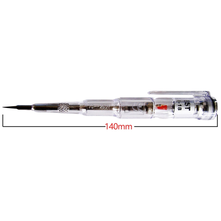 70-250V IP56 Waterproof Voltage Tester Induced Electric Pen Detector Screwdriver Probe Test Pen - Voltage Detector by buy2fix | Online Shopping UK | buy2fix