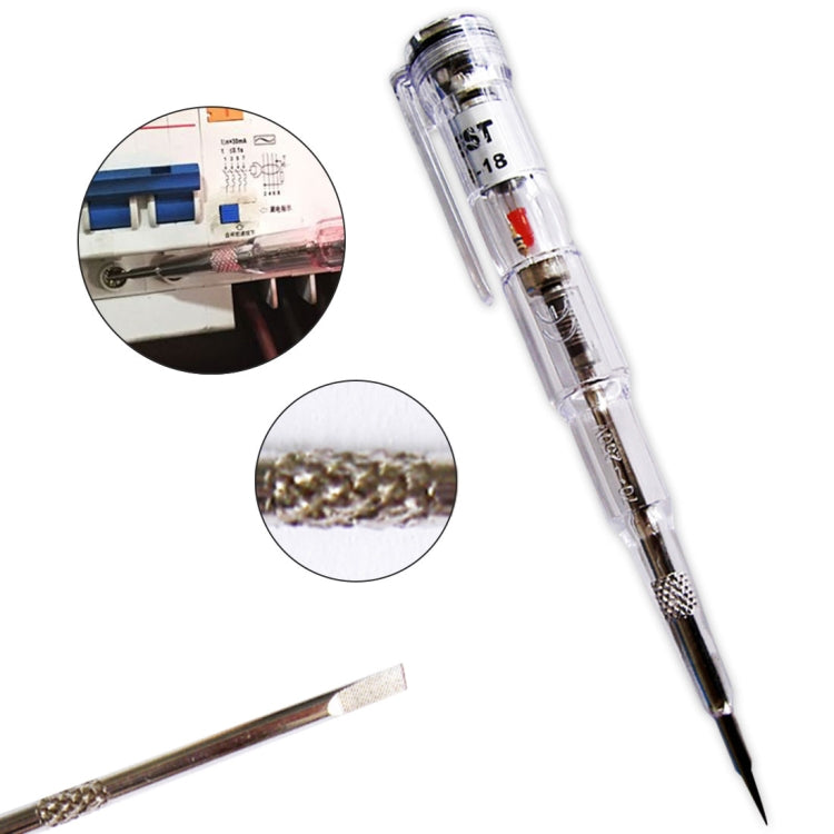 70-250V IP56 Waterproof Voltage Tester Induced Electric Pen Detector Screwdriver Probe Test Pen - Voltage Detector by buy2fix | Online Shopping UK | buy2fix