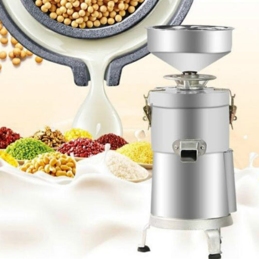 125/1500W Household Stainless Steel Refiner Large Capacity Slurry Separation Fresh Grinding Soymilk Tofu Machine, CN Plug(Silver) - Electric juicers by buy2fix | Online Shopping UK | buy2fix