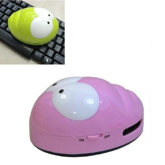 Portable Cute Mini Beetle Desktop Keyboard Cleaner(Pink) by buy2fix