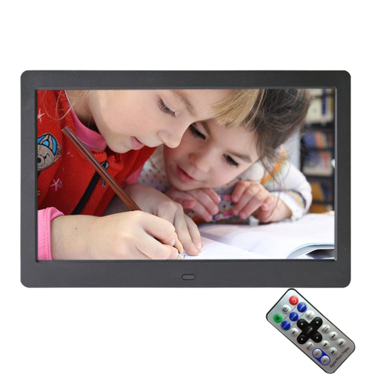 DPF-106 10.1 inch Digital Photo Frame LED Video Advertising Machine, Plug:EU Plug(Black) - 11 inch Below by buy2fix | Online Shopping UK | buy2fix