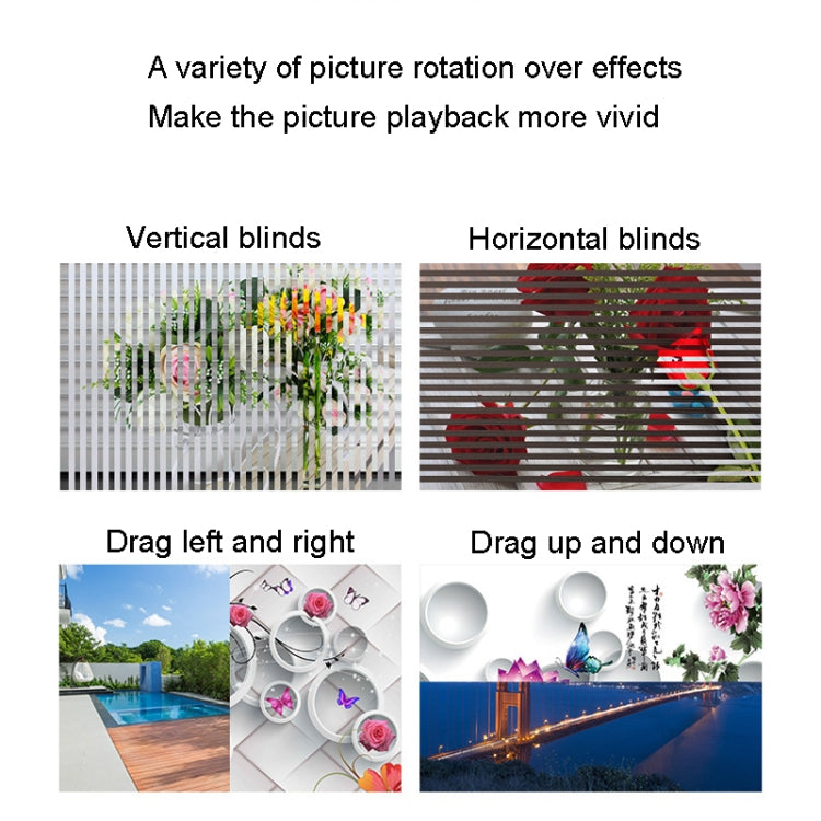 DPF-106 10.1 inch Digital Photo Frame LED Video Advertising Machine, Plug:EU Plug(White) by buy2fix