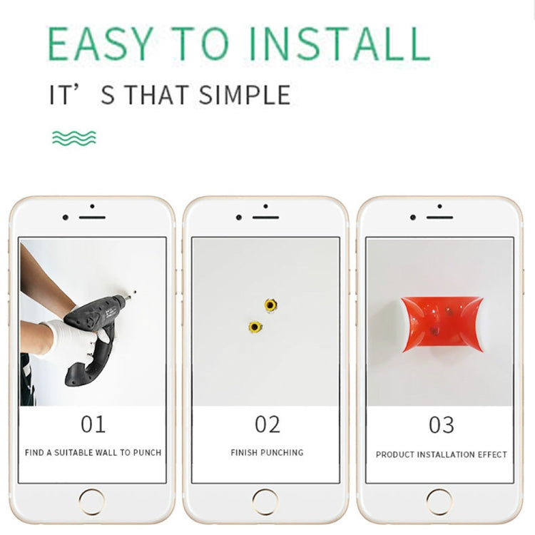 Electric Scooter Creative Parking Wall-mounted Bracket for Xiaomi ES1 / ES2 / ES4(Rose Red) - Accessories & Parts by buy2fix | Online Shopping UK | buy2fix