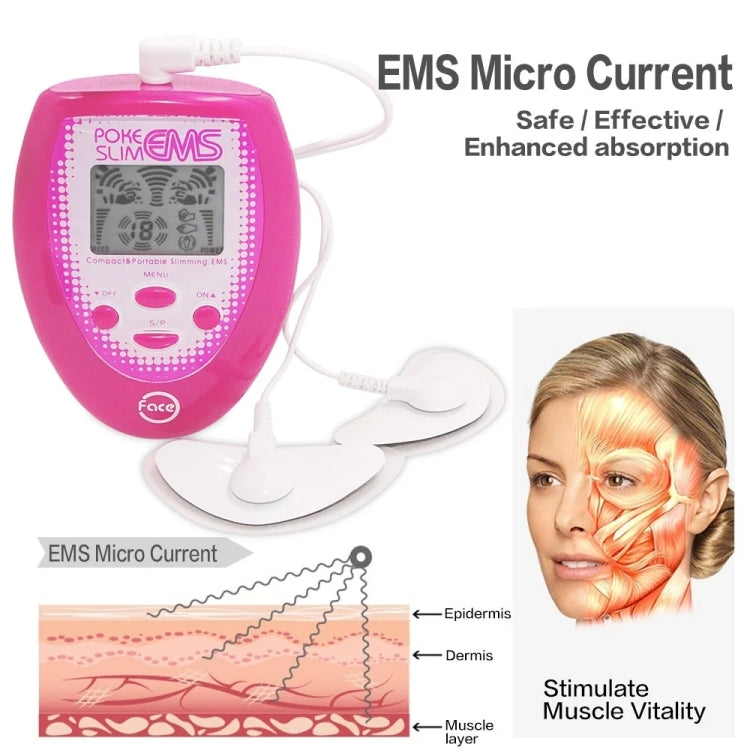 Facial Body Care Electronic Beauty Machine Massager Face Instrument(Red) - Beauty Instrument by buy2fix | Online Shopping UK | buy2fix