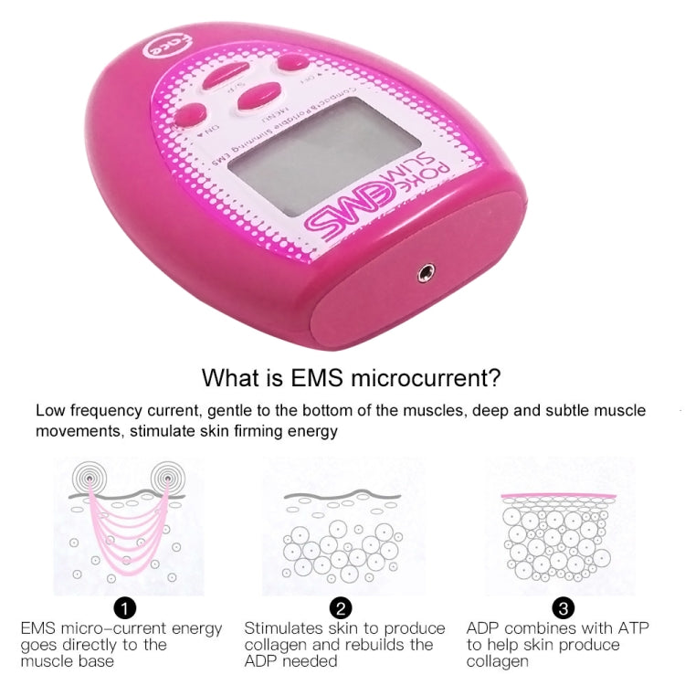 Facial Body Care Electronic Beauty Machine Massager Face Instrument(Red) - Beauty Instrument by buy2fix | Online Shopping UK | buy2fix